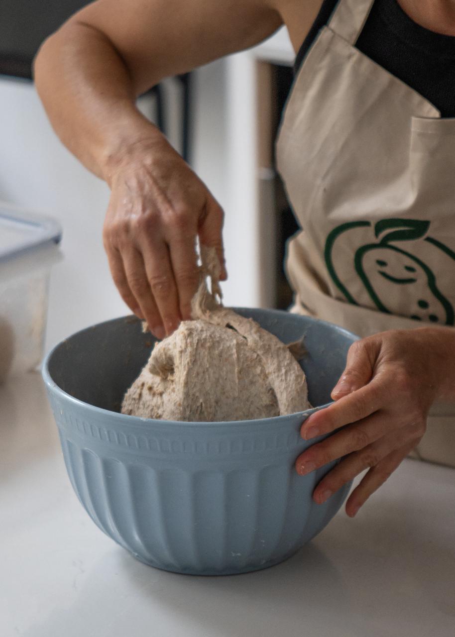 Gut Kind Homemade Bread and Kimchi